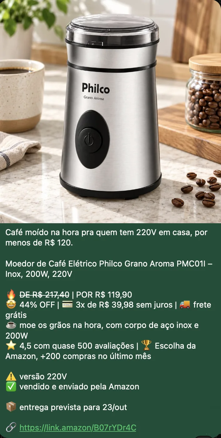 Achadinho enviado no grupo Detalhes do Lar