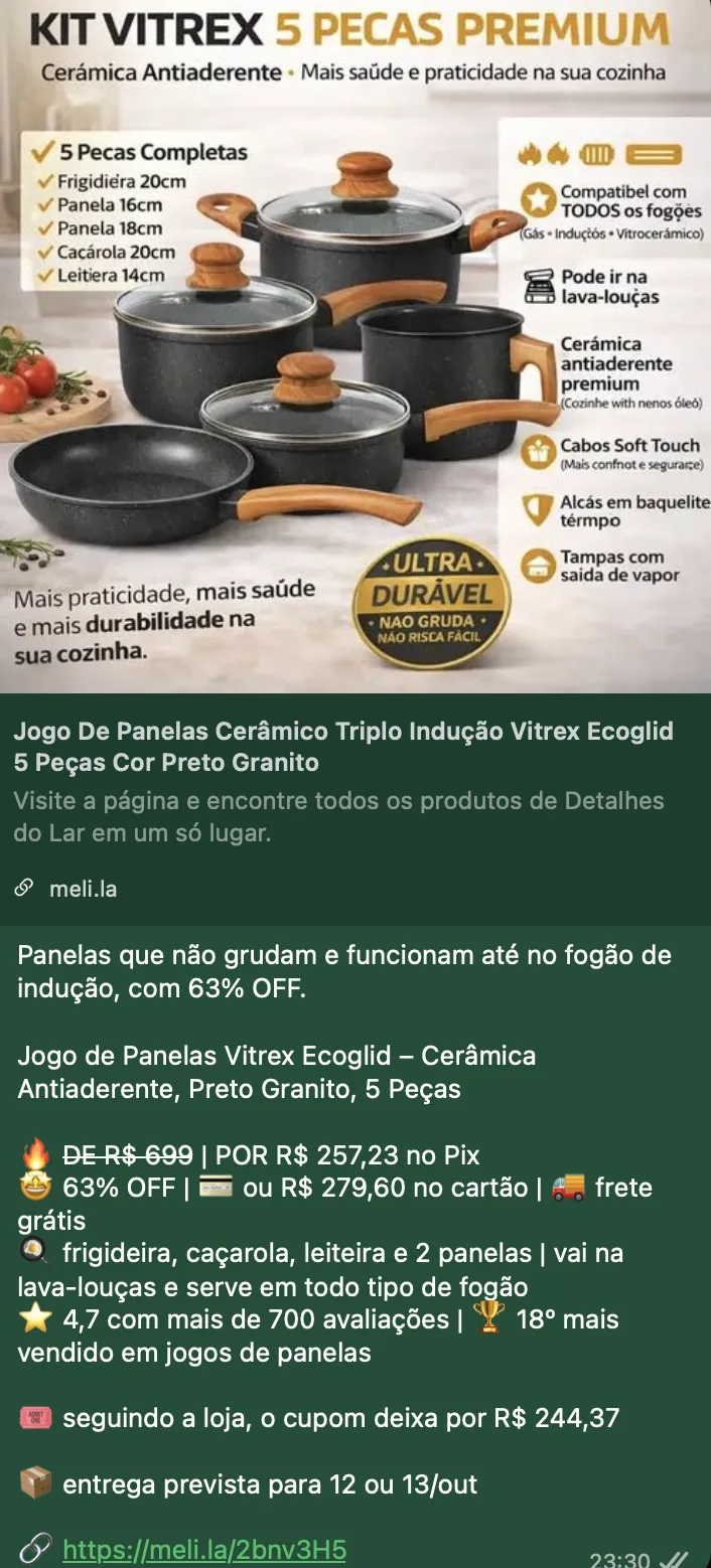 Achadinho enviado no grupo Detalhes do Lar