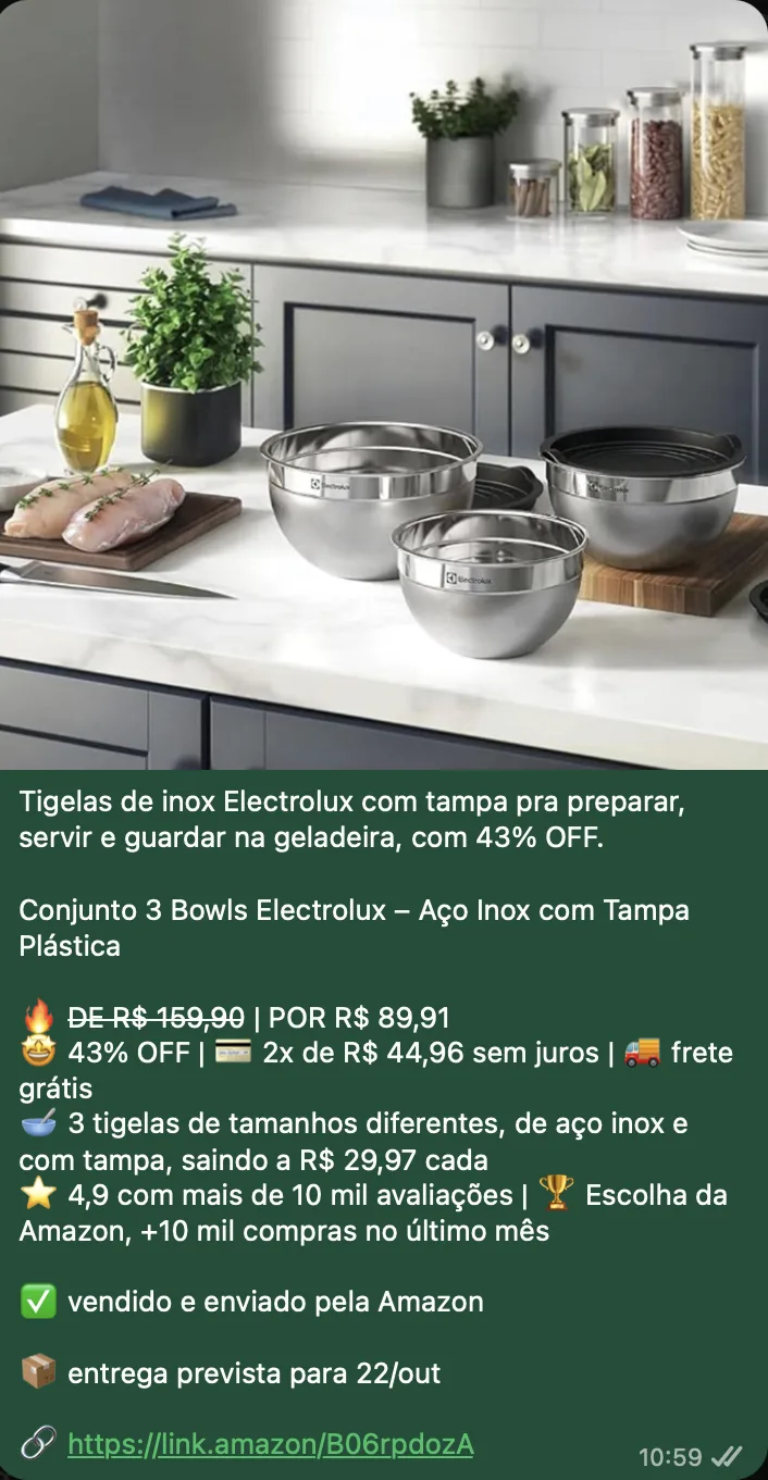 Achadinho enviado no grupo Detalhes do Lar